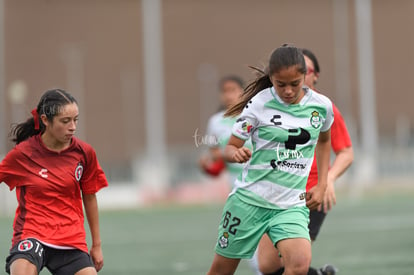 Jennifer Escareño, Ana Gonzalez | Santos vs Tijuana femenil J15 sub 19