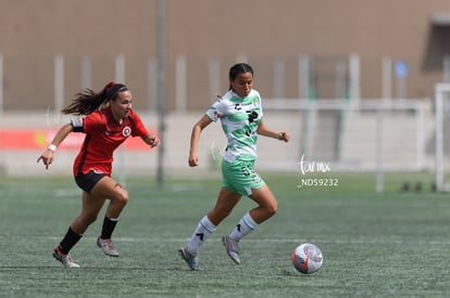 Hiromi Alaniz, Diana Amaya | Santos vs Tijuana femenil J15 sub 19