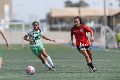 Diana Amaya, Hiromi Alaniz | Santos vs Tijuana femenil J15 sub 19