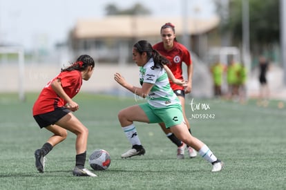 Judith Félix, Ana Gonzalez, Judith Félix | Santos vs Tijuana femenil J15 sub 19