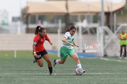 Diana Amaya, Judith Félix | Santos vs Tijuana femenil J15 sub 19