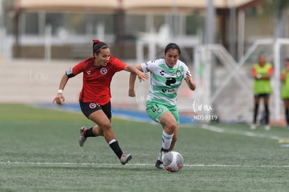 Diana Amaya, Judith Félix | Santos vs Tijuana femenil J15 sub 19