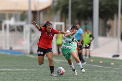 Diana Amaya, Judith Félix | Santos vs Tijuana femenil J15 sub 19