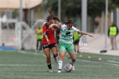 Diana Amaya, Judith Félix | Santos vs Tijuana femenil J15 sub 19