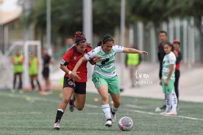 Diana Amaya, Judith Félix | Santos vs Tijuana femenil J15 sub 19