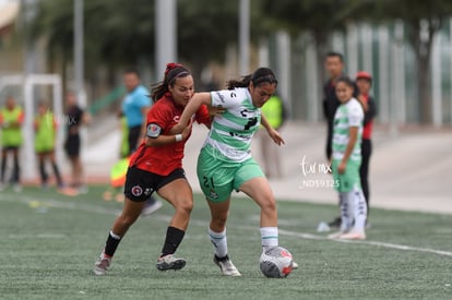 Diana Amaya, Judith Félix | Santos vs Tijuana femenil J15 sub 19