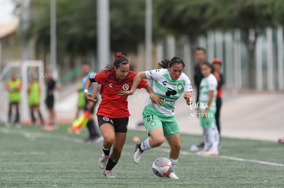 Diana Amaya, Judith Félix | Santos vs Tijuana femenil J15 sub 19