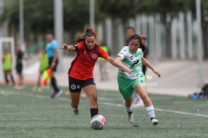 Diana Amaya, Judith Félix | Santos vs Tijuana femenil J15 sub 19