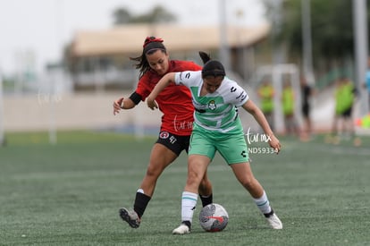 Diana Amaya, Judith Félix | Santos vs Tijuana femenil J15 sub 19