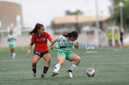 Diana Amaya, Judith Félix | Santos vs Tijuana femenil J15 sub 19