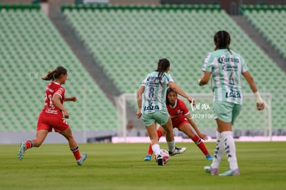 María Cuadrado | Santos Laguna vs Toluca FC femenil