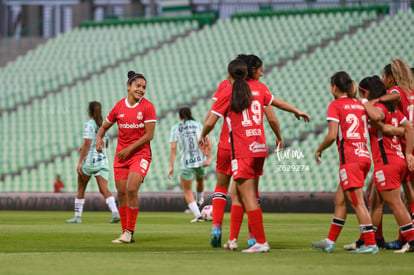 gol Diablas | Santos Laguna vs Toluca FC femenil