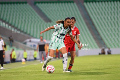 Mayra Santana, Natalia Macías Valadez | Santos Laguna vs Toluca FC femenil