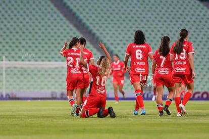 gol Diablas, Brenda Da Graca | Santos Laguna vs Toluca FC femenil