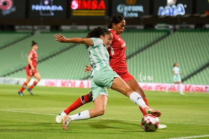 Doménica Rodríguez, Mitsy Ramirez | Santos Laguna vs Toluca FC femenil