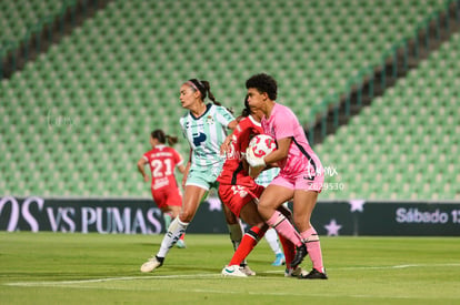 Kayla Thompson, María Peraza | Santos Laguna vs Toluca FC femenil