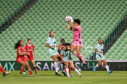 Doménica Rodríguez, Kayla Thompson | Santos Laguna vs Toluca FC femenil