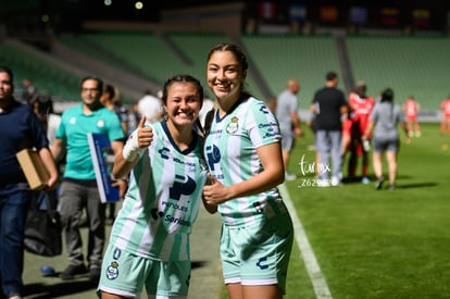 Alessandra Ramirez, Havi Ibarra | Santos Laguna vs Toluca FC femenil