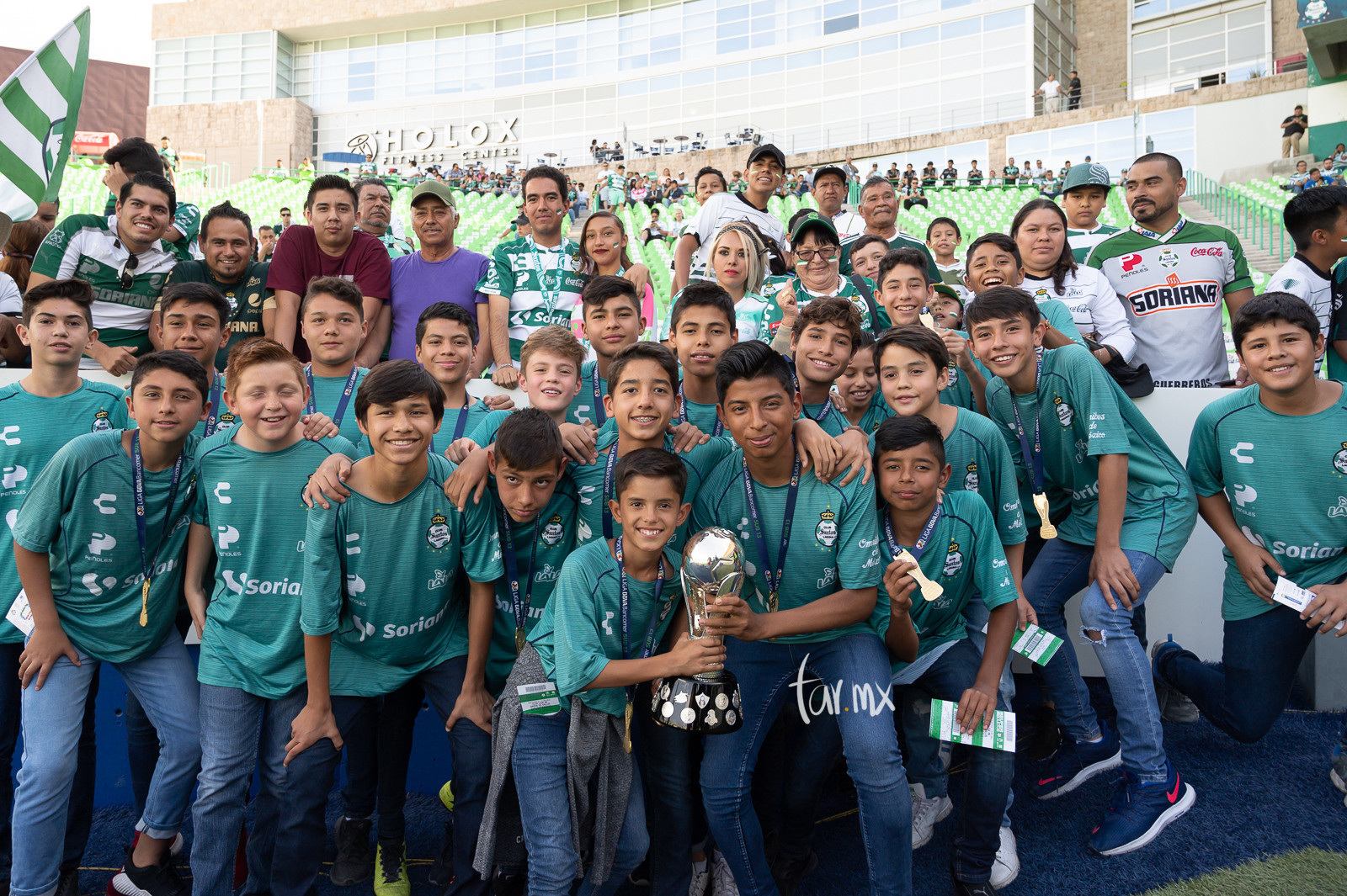 Santos campeón SUB 13 del fútbol mexicano