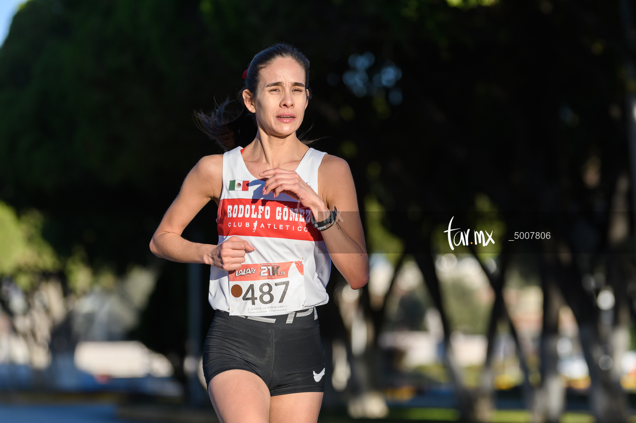 Jessica Flores, campeona 21k