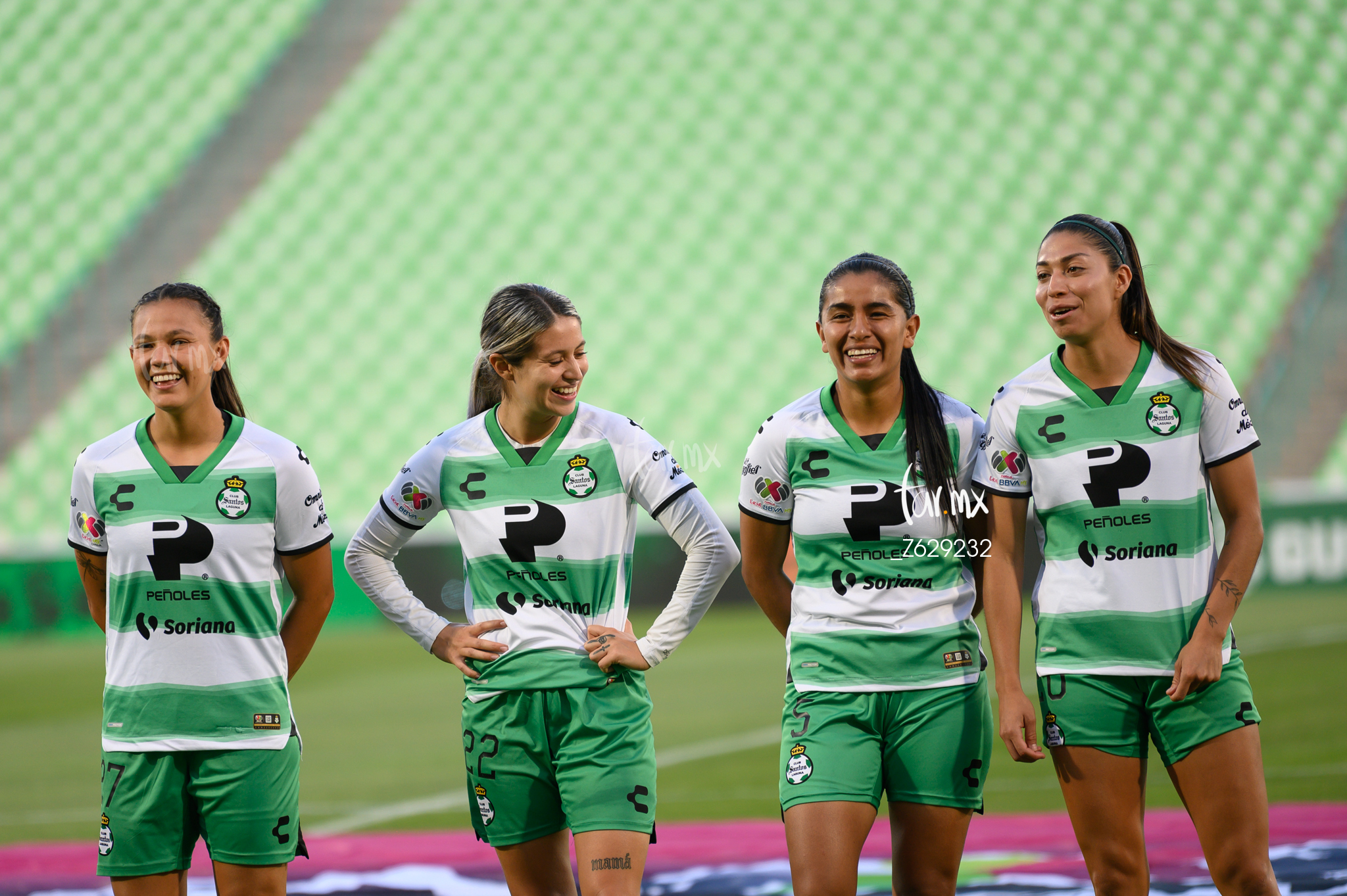 Brenda León, Lia Romero, Sofía Varela, Sheila Pulido » Santos Laguna vs Puebla Liga MX femenil