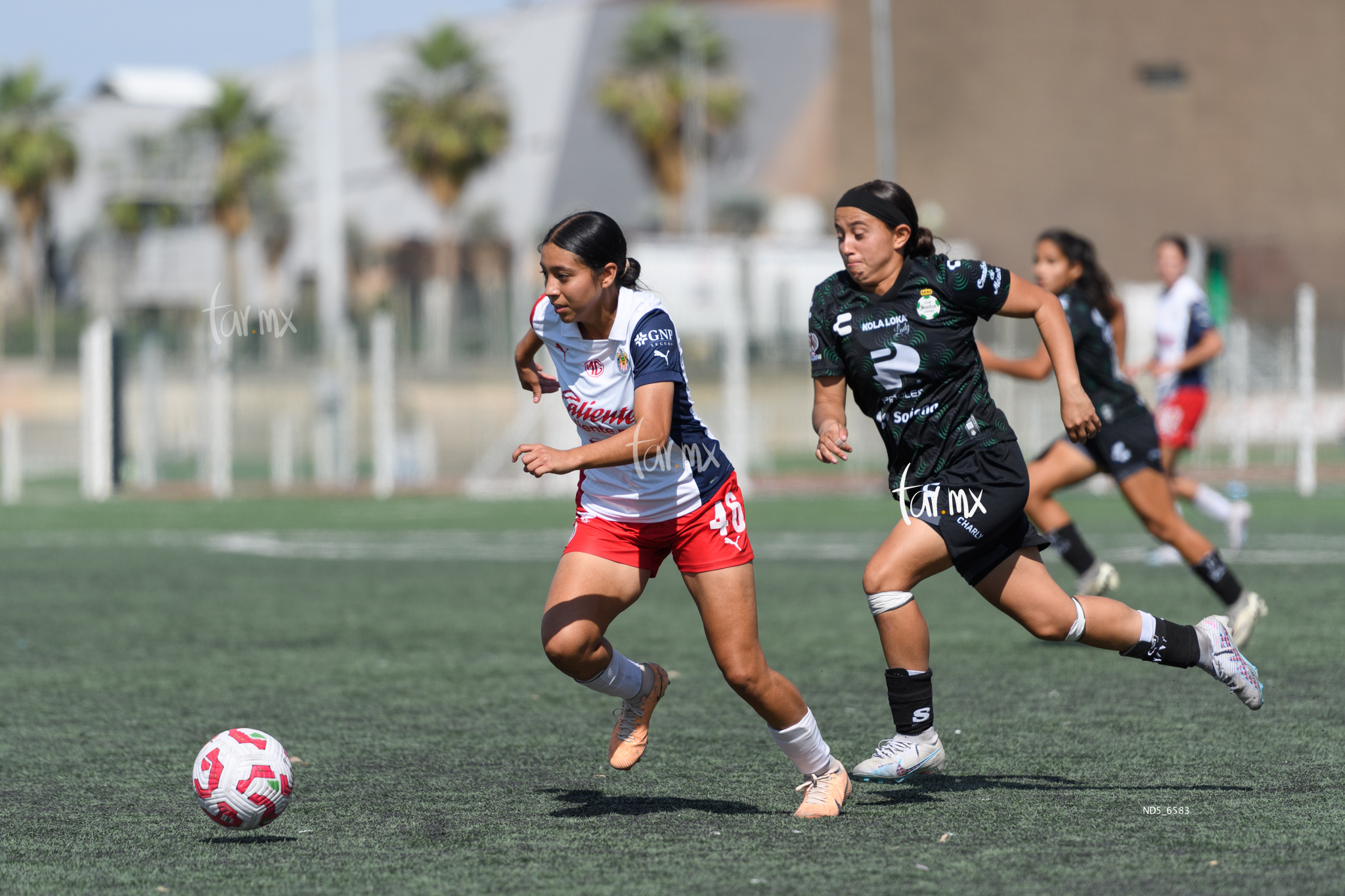 Valeria Alvarado, Britany Hernández » Santos Laguna vs Chivas Guadalajara sub 19