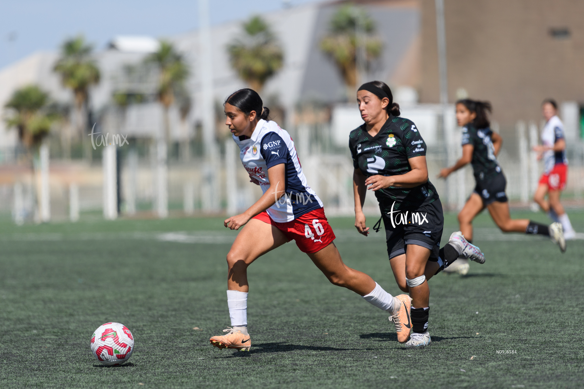 Valeria Alvarado, Britany Hernández » Santos Laguna vs Chivas Guadalajara sub 19