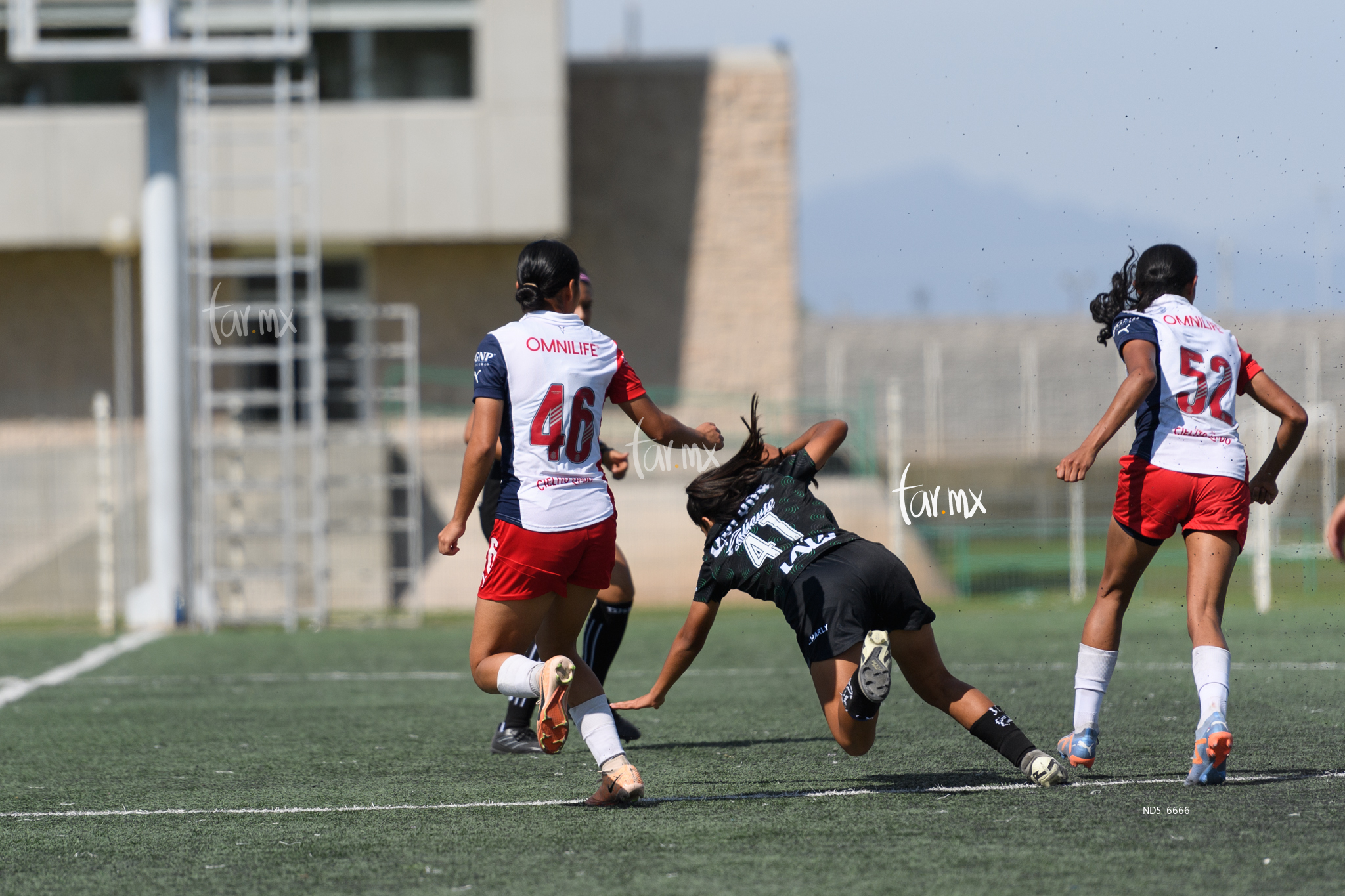 Kimberlin Galicia, Valeria Alvarado, Genoveva Rojas » Santos Laguna vs Chivas Guadalajara sub 19