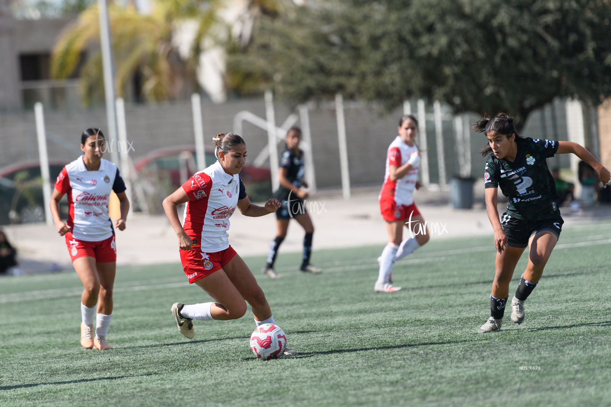 Valeria Alvarado, Genoveva Rojas » Santos Laguna vs Chivas Guadalajara sub 19