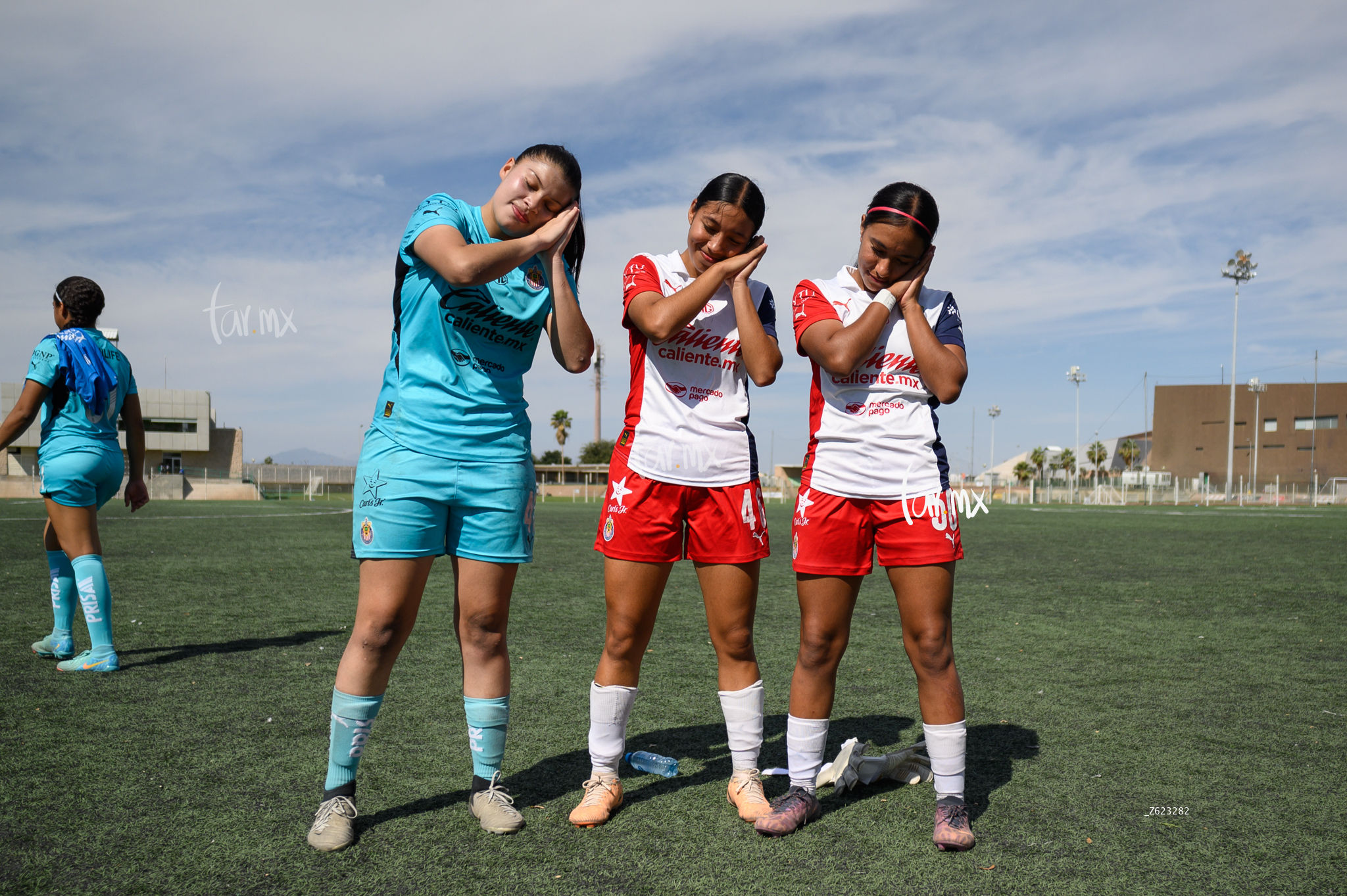 Valeria Alvarado, Amalia López, Valeria Nuñez » Santos Laguna vs Chivas Guadalajara sub 19