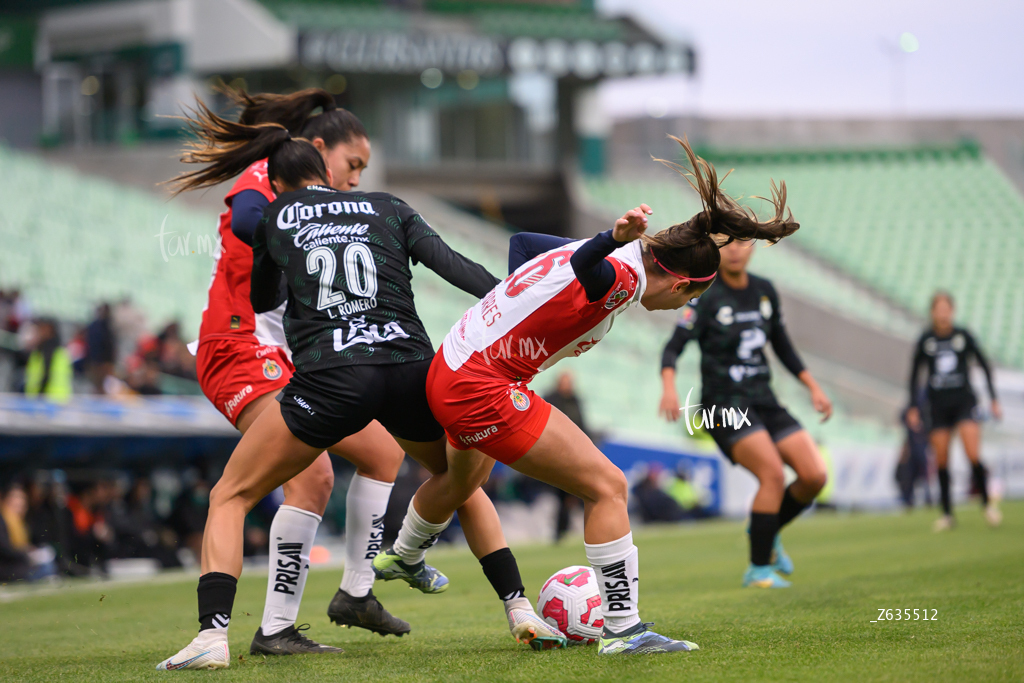 Lia Romero, Angélica Torres » Santos Laguna vs Chivas Guadalajara femenil