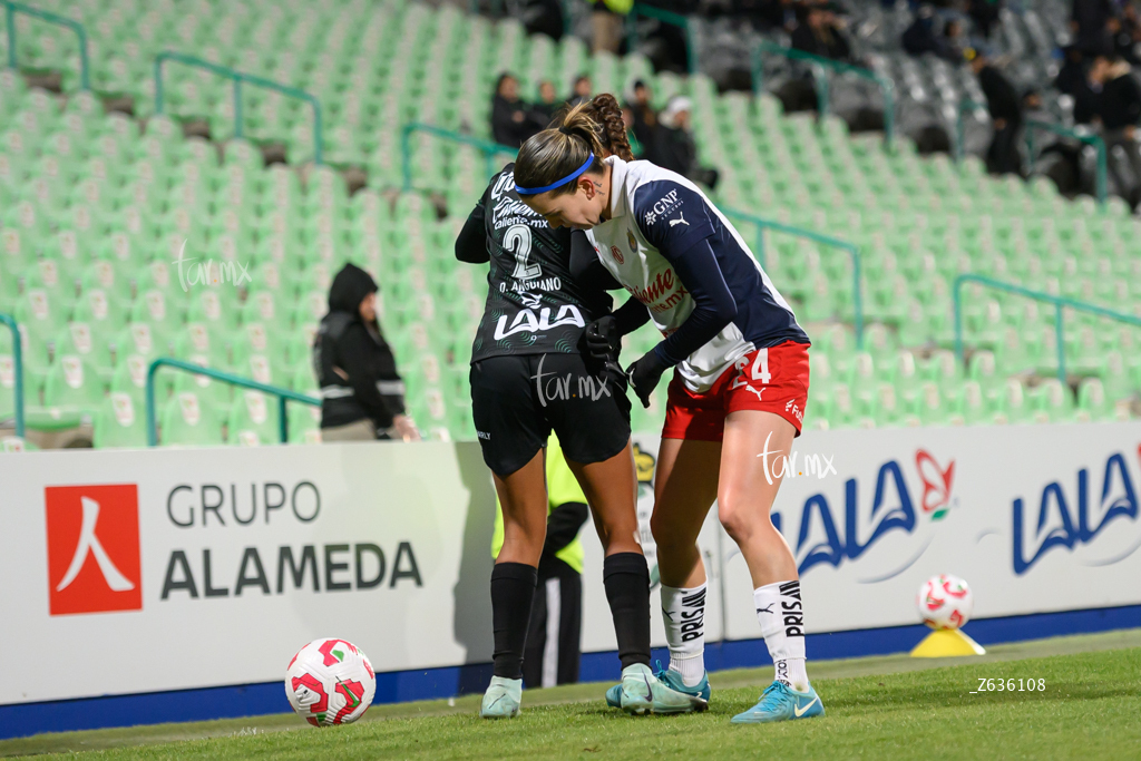 Alicia Cervantes, Diana Anguiano » Santos Laguna vs Chivas Guadalajara femenil