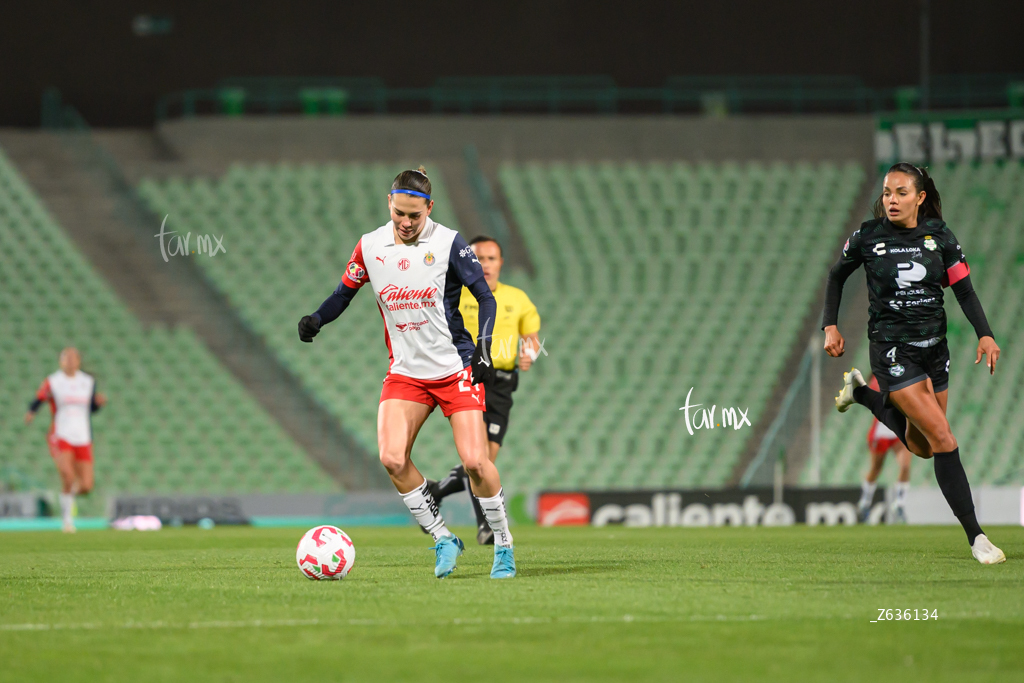 Alicia Cervantes, María Peraza » Santos Laguna vs Chivas Guadalajara femenil