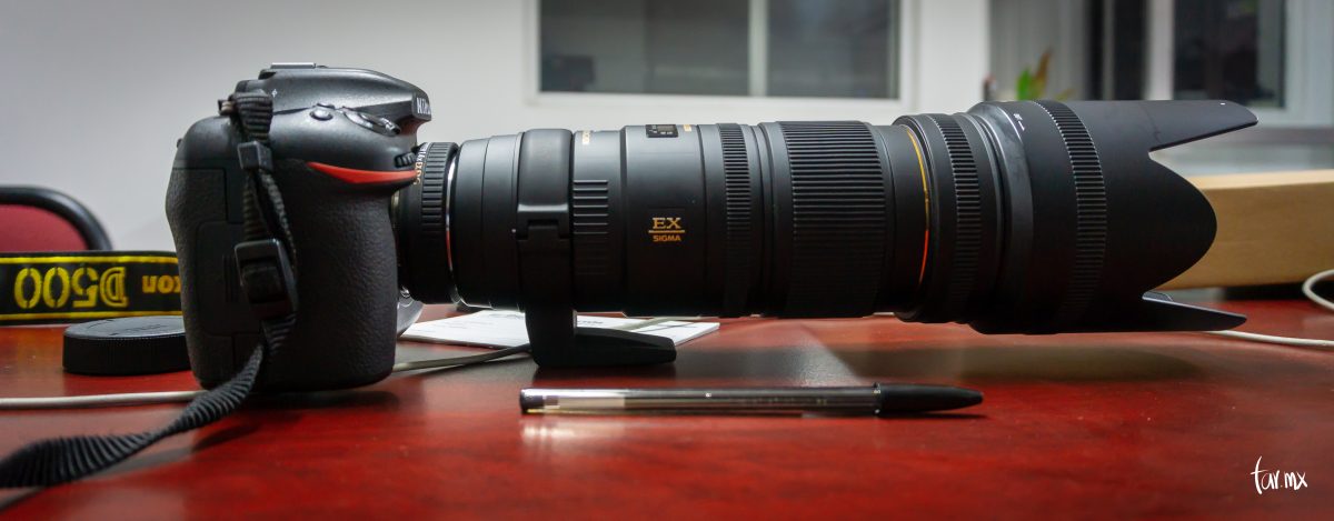 D500 en Sigma 70 200