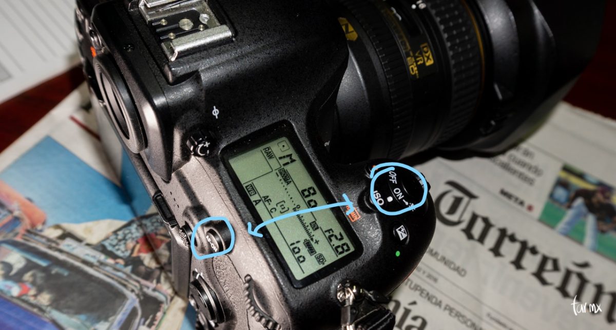 AF ON nikon D500
