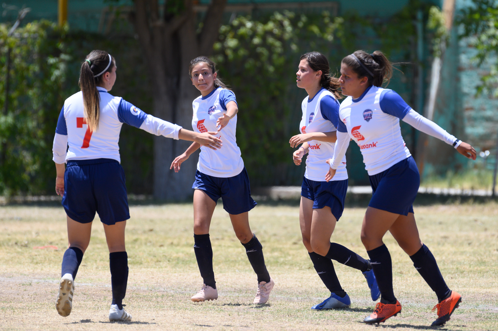 festejo de gol, Aztecas FC Femenil
