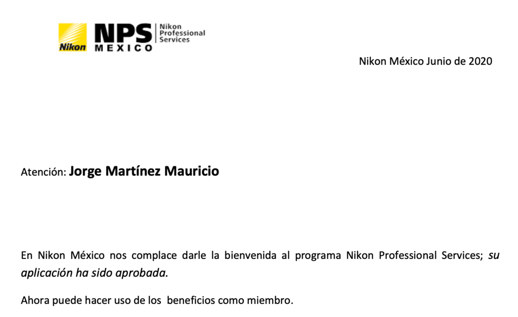 Nikon NPS México